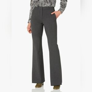 Theory Charcoal Wide Leg Pants